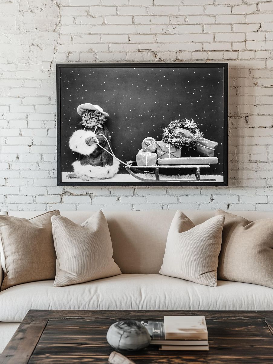 Santa Cat Still Image (1914). room preview