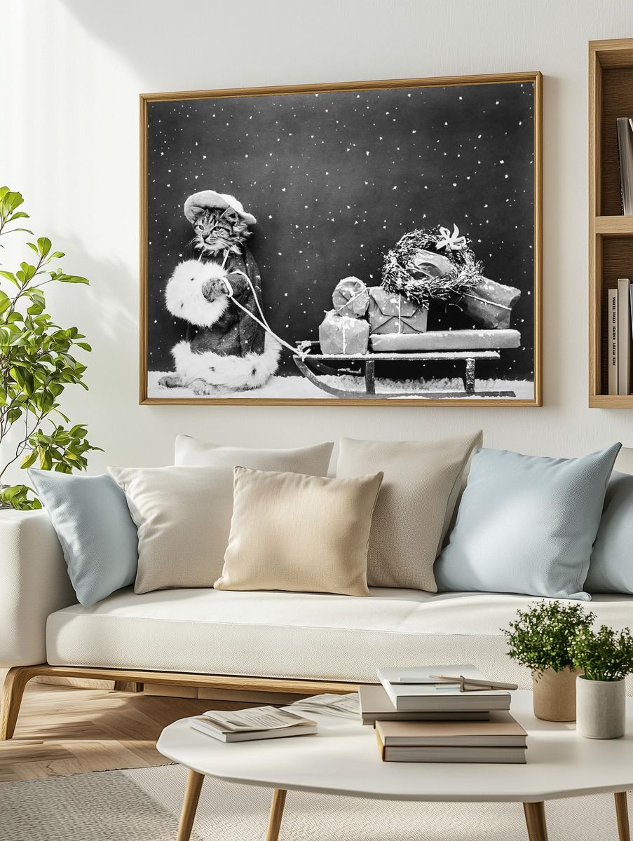 Santa Cat Still Image (1914). — room view 2