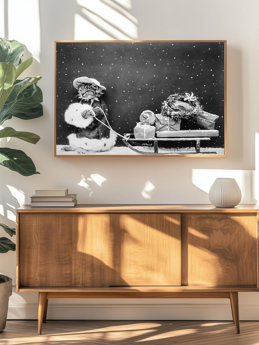 Santa Cat Still Image (1914). — room view 3