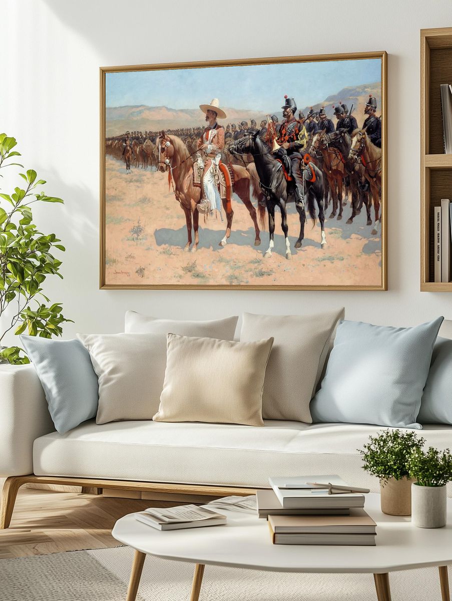 Mexican Major (1889) Frederic Remington. — room view 2