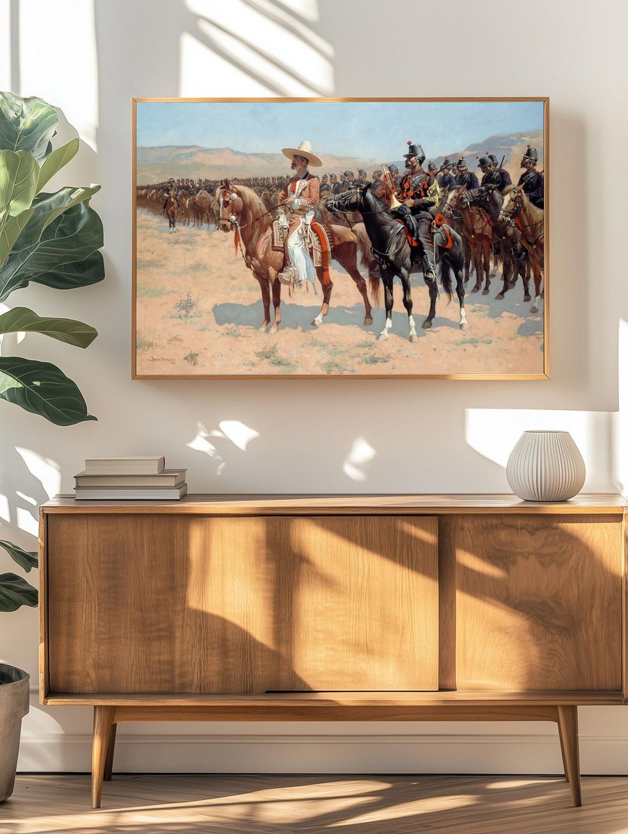 Mexican Major (1889) Frederic Remington. — room view 3