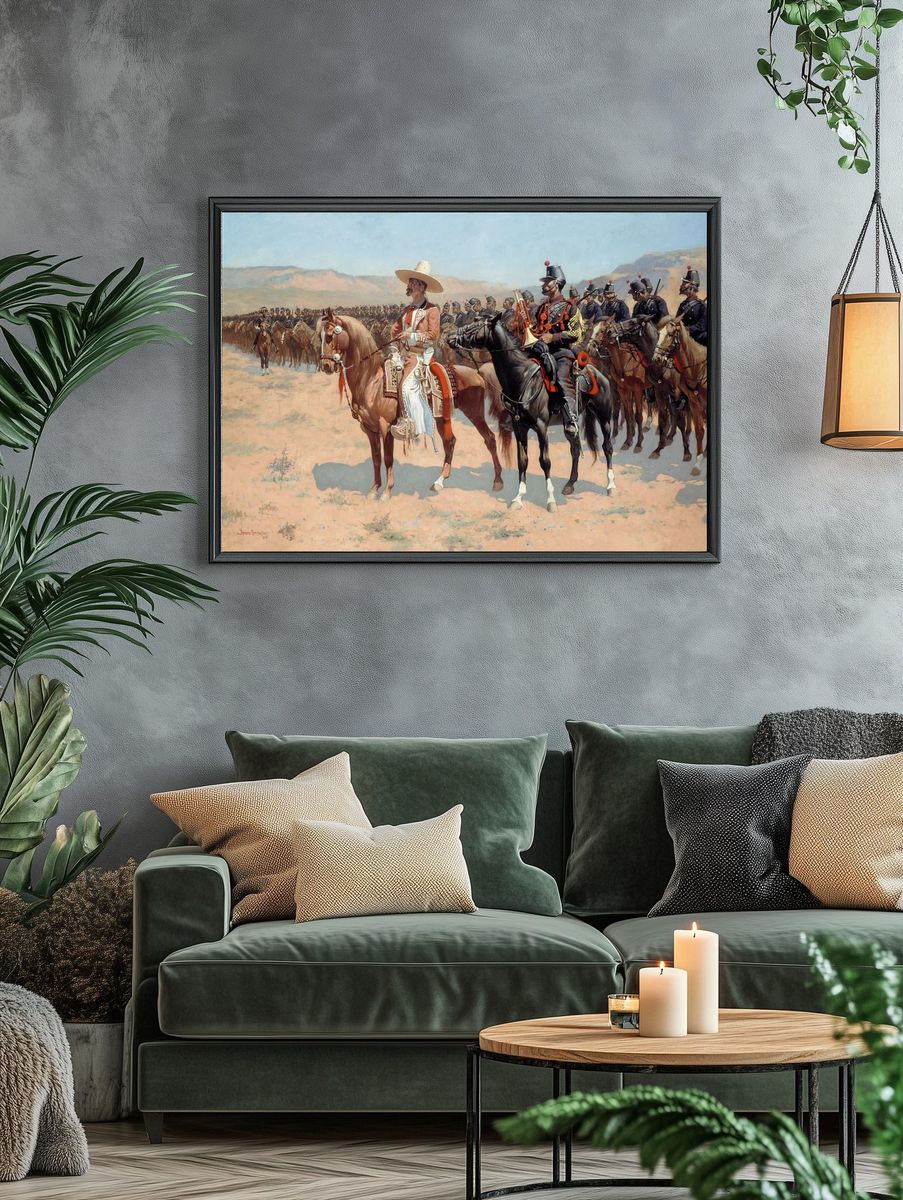 Mexican Major (1889) Frederic Remington. — room view 4