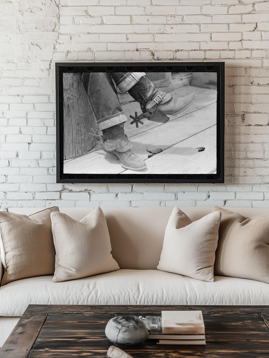 Cowboy Boots — Vintage Print room preview