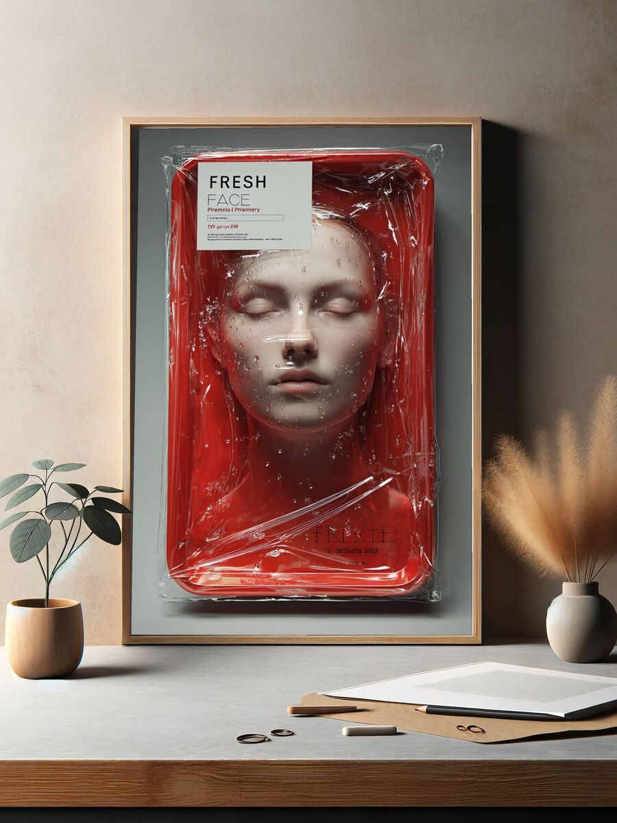 Fresh Face — Contemporary Print. — room view 2