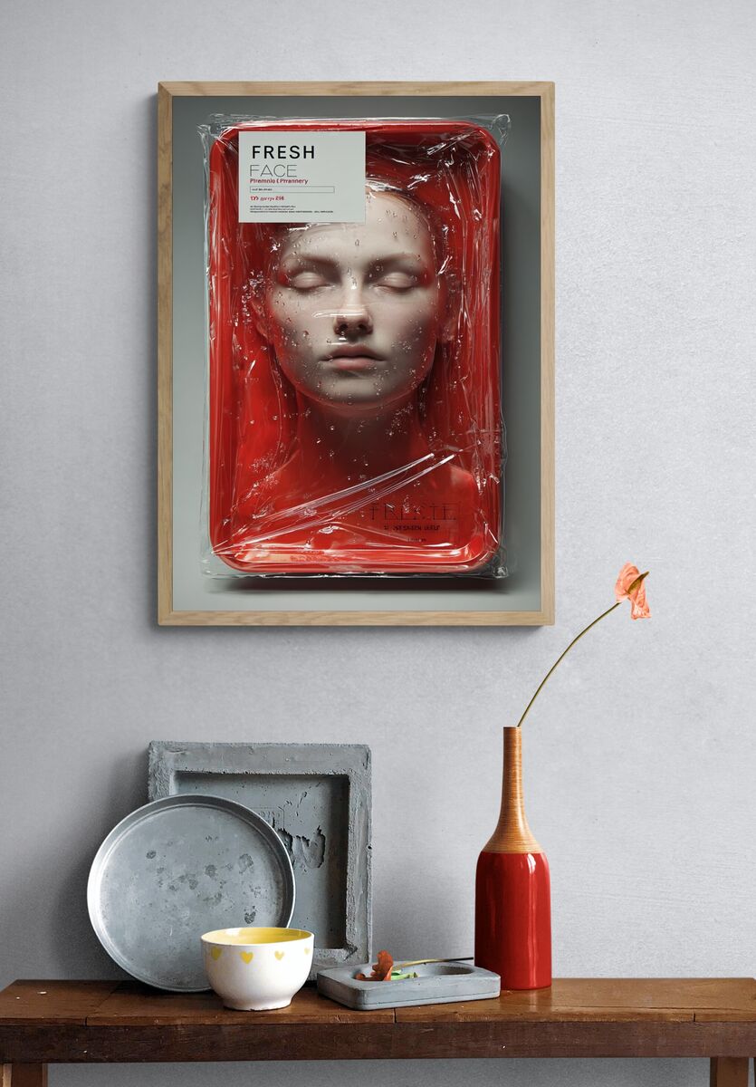 Fresh Face — Contemporary Print. — room view 3