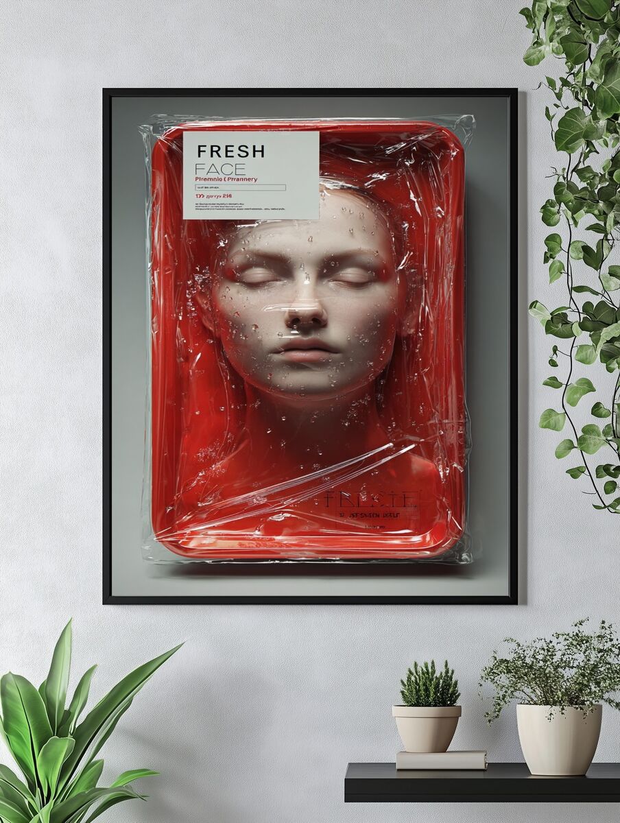 Fresh Face — Contemporary Print. — room view 4