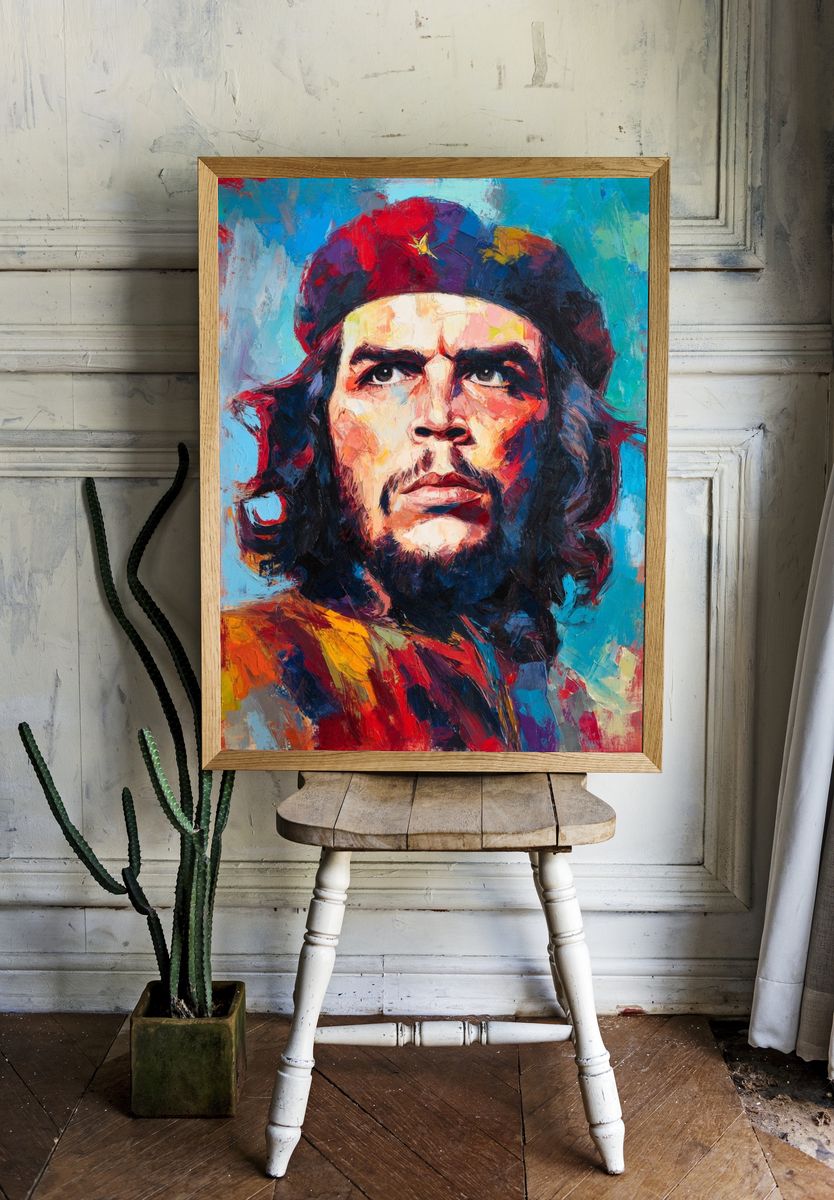 Che Guevara — Pop Art Print. — room view 1