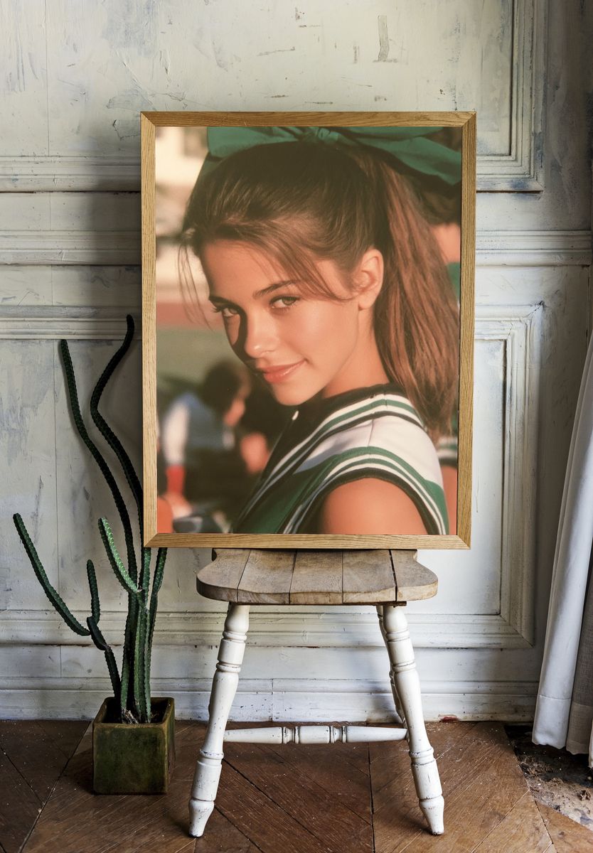 Cheerleader Portrait Photography Poster. room preview