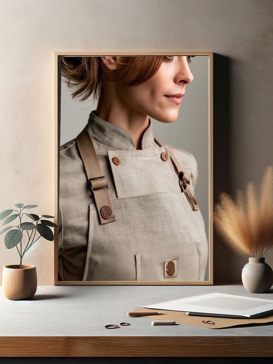 Chef Portrait Photography Poster. — room view 2