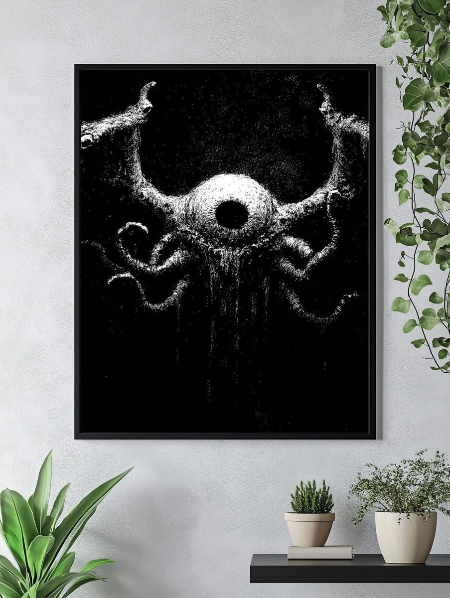 Cosmic Horror — Fine Art Print. — room view 4