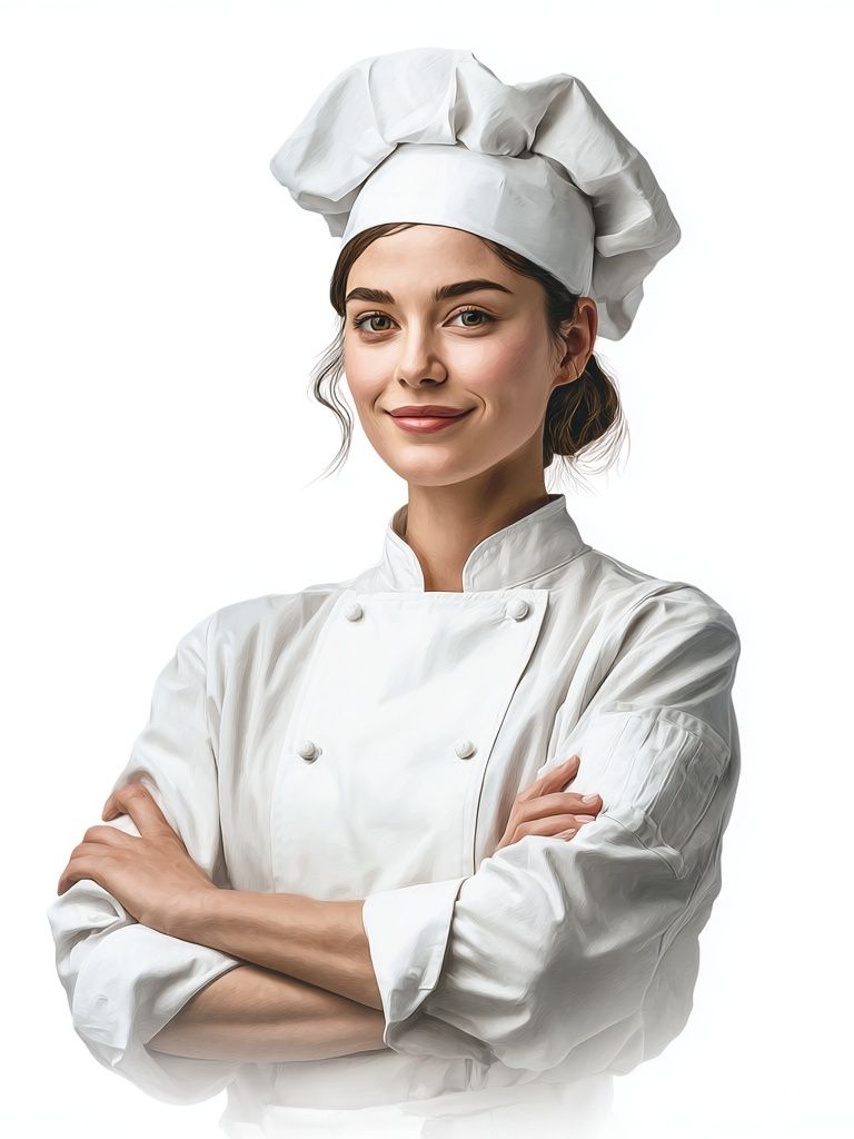Chef Portrait Photography Poster. poster detail