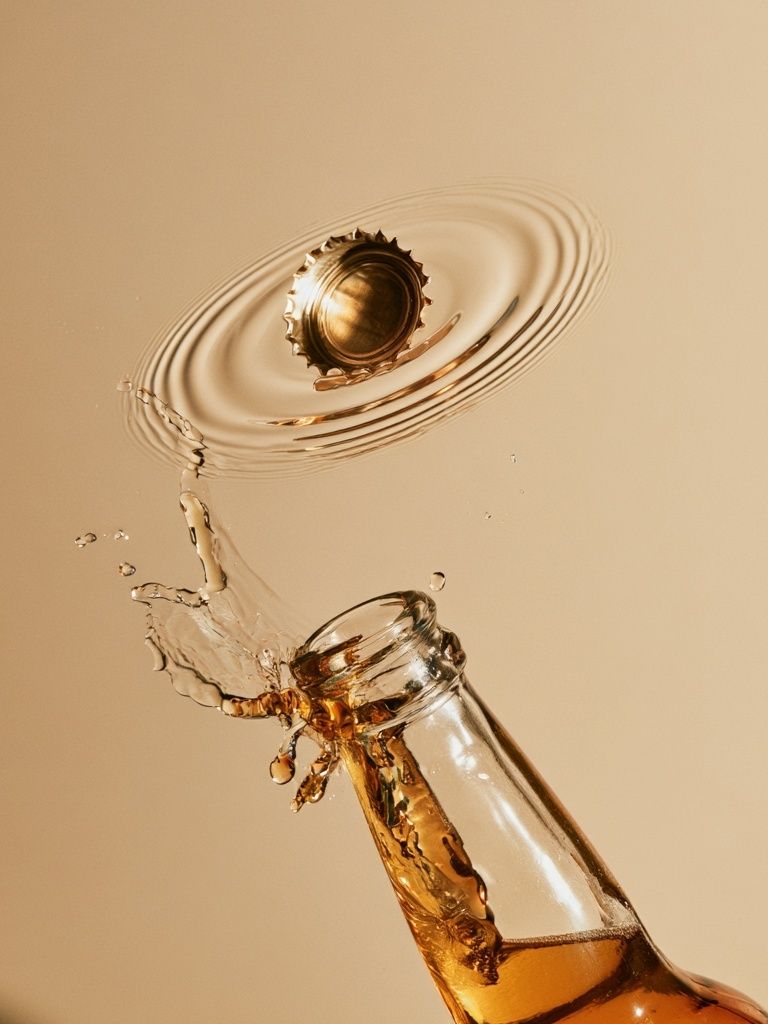 Champagne Splash Photography Poster. poster — photography art