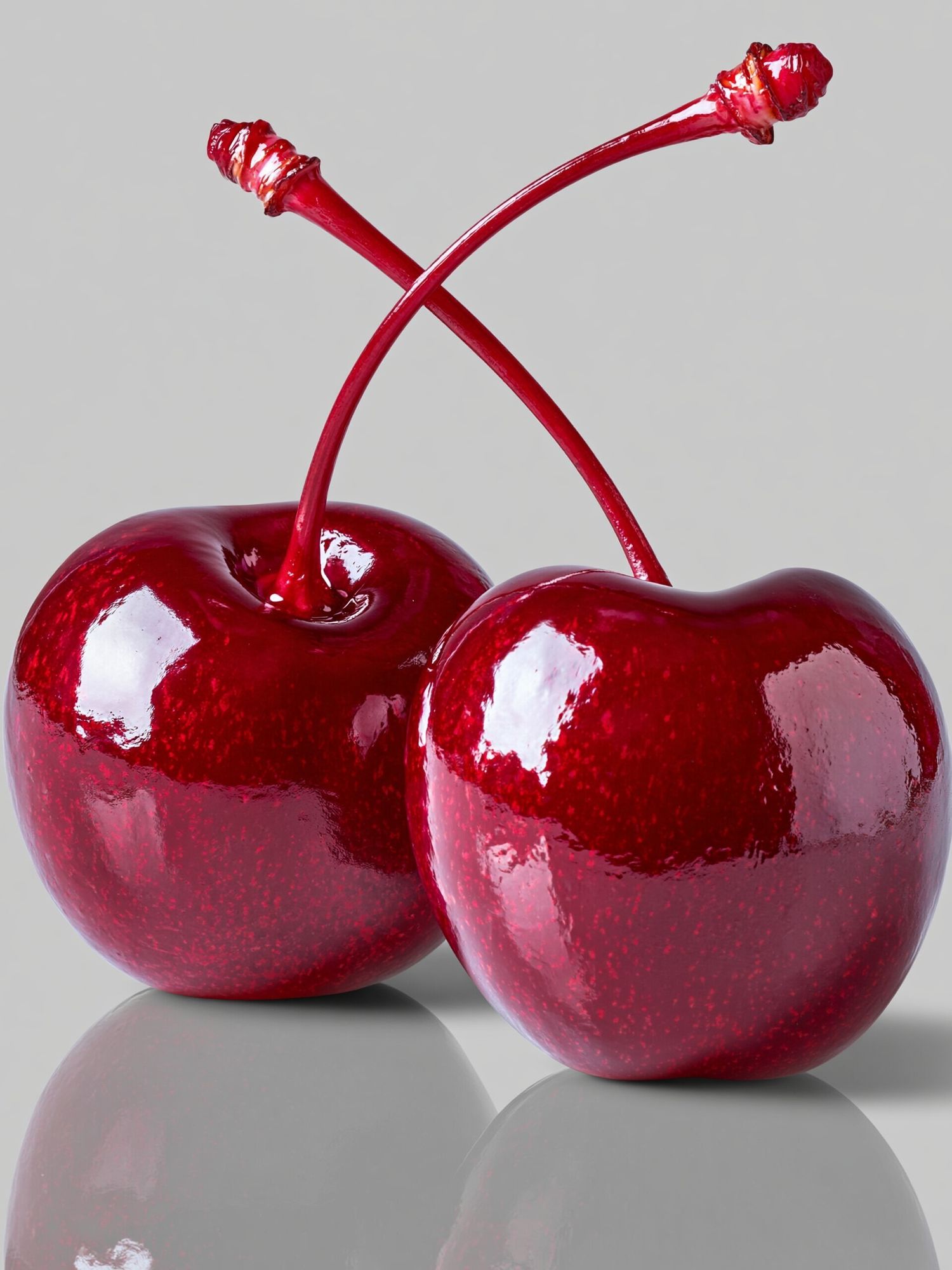 Glossy Cherries Photography Poster. poster — photography art
