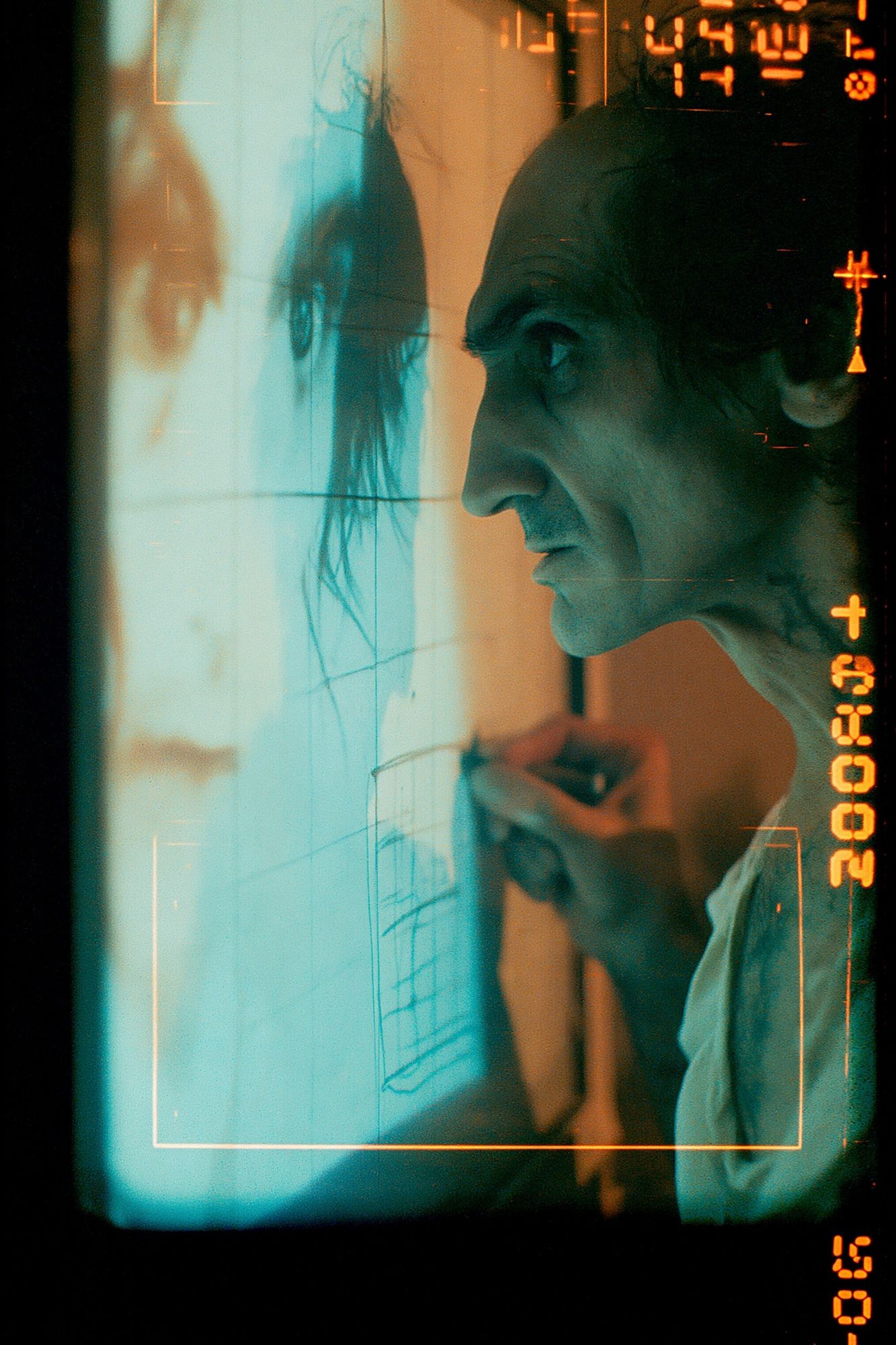 Cinematic Portrait Reflection Poster. poster detail