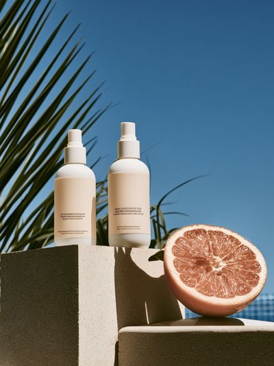 Citrus Skincare Still Life Poster. poster