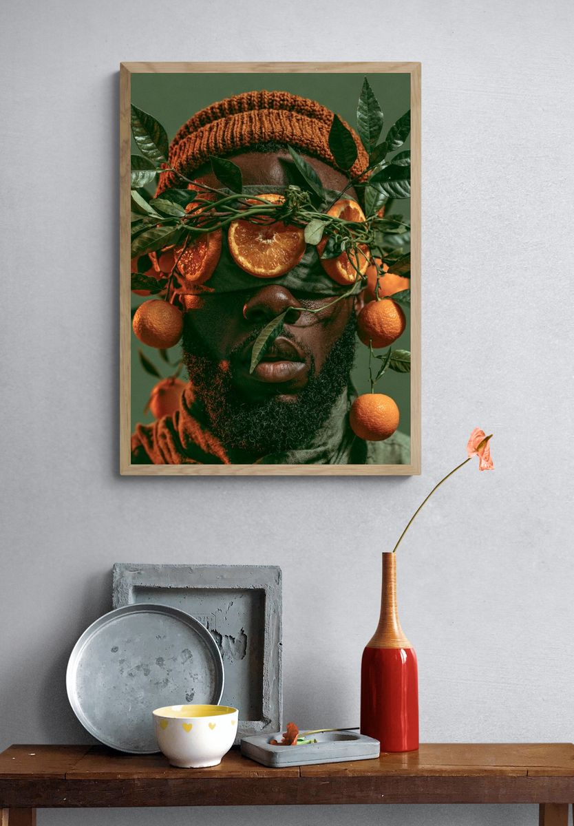 Citrus Portrait Fine-Art Print. — room view 3