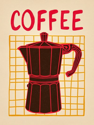 Coffee Maker — Illustration Print