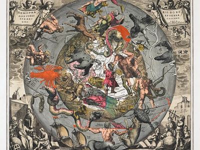 Celestial Map — Vintage Print