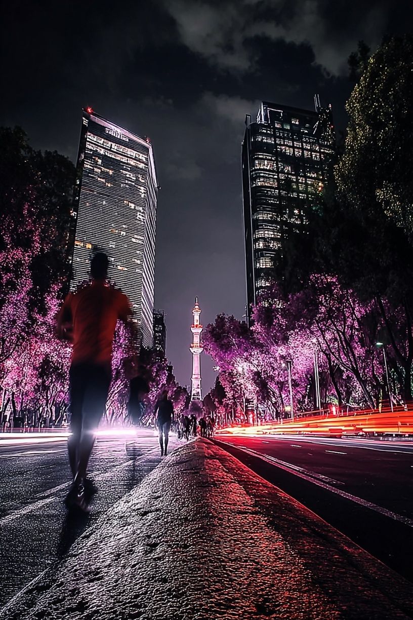 City Nightscape — Photography Poster. poster — photography art