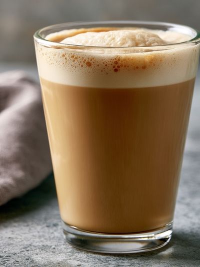 Creamy Coffee Latte Photography Poster.