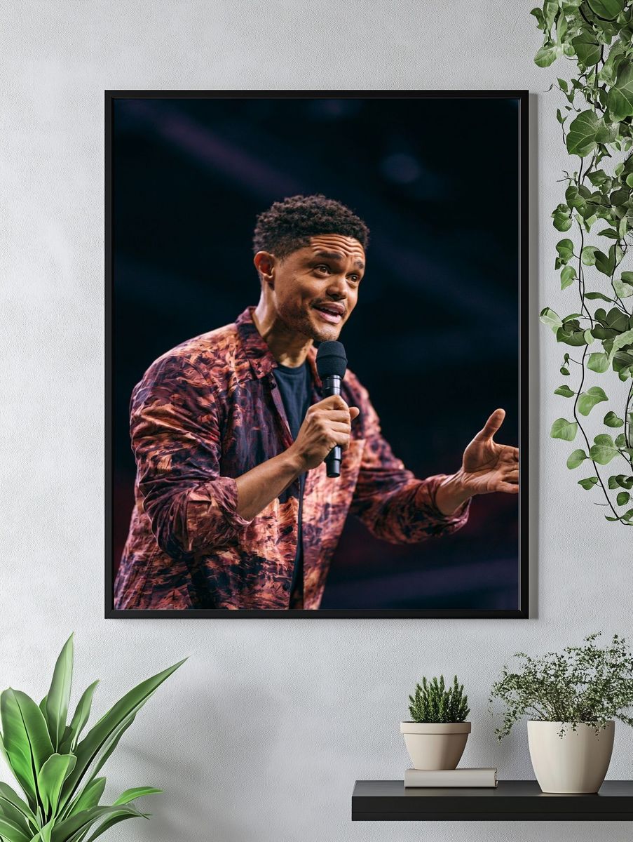 Stand-Up Comedian Portrait Print. — room view 4