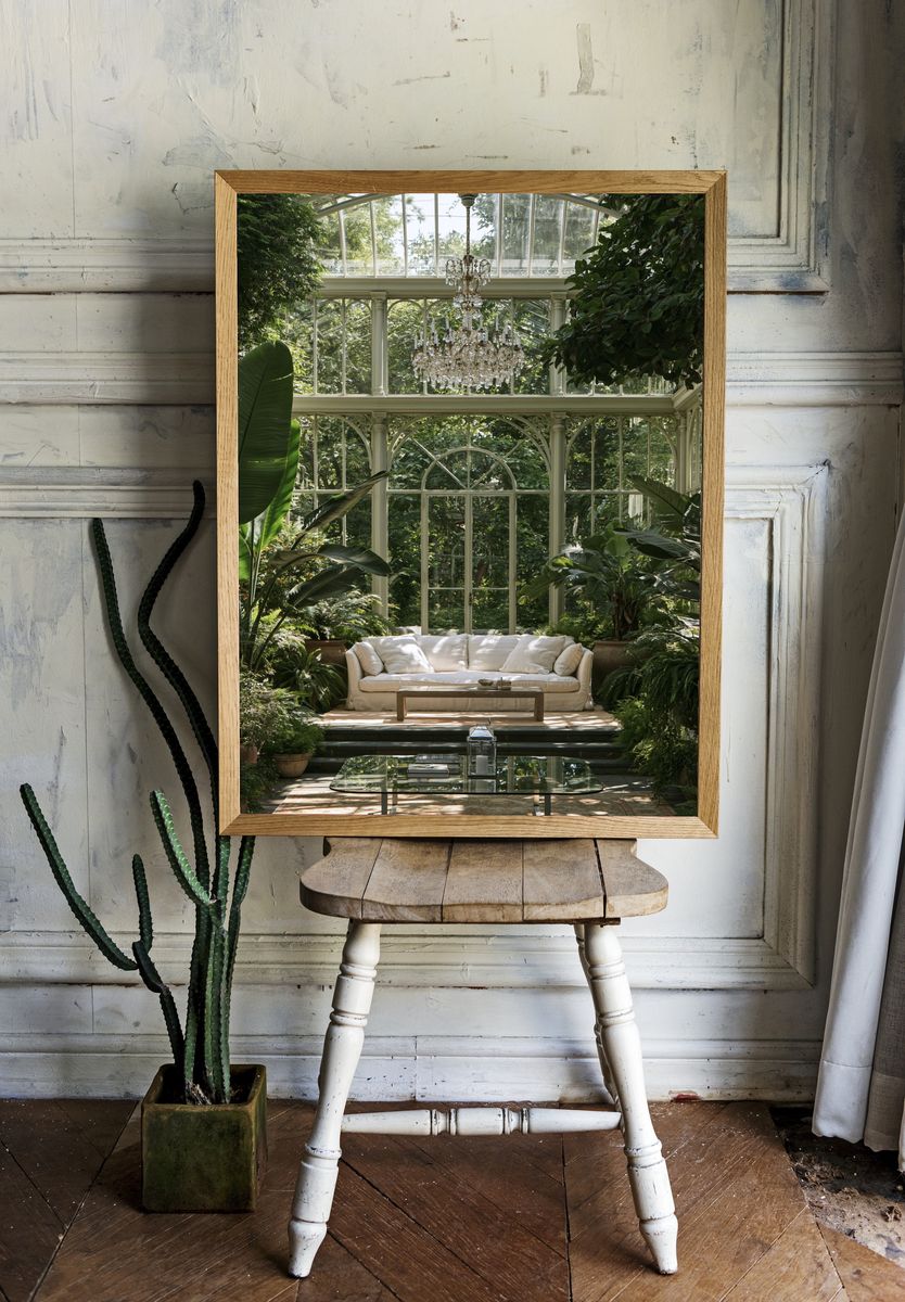 Elegant Conservatory Interior Photography Poster. room preview