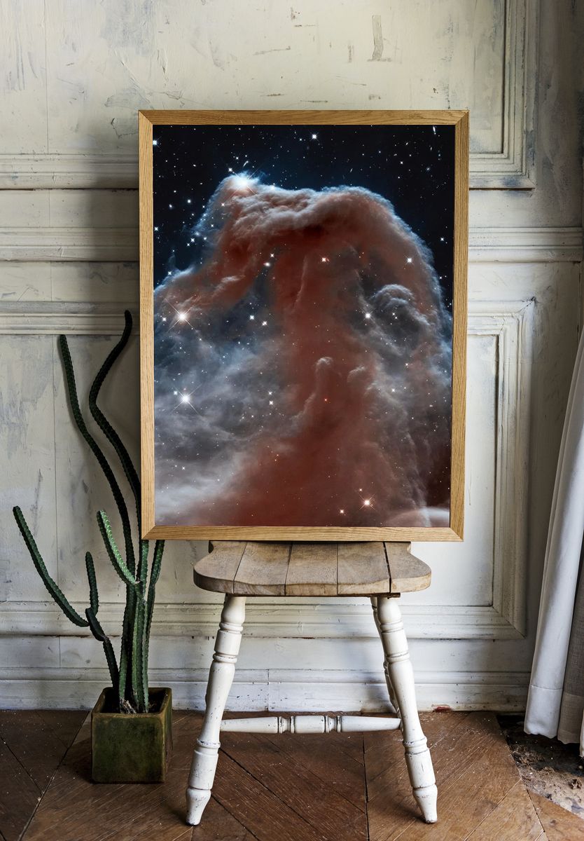 Backlit wisps along Horsehead Nebula's. — room view 1