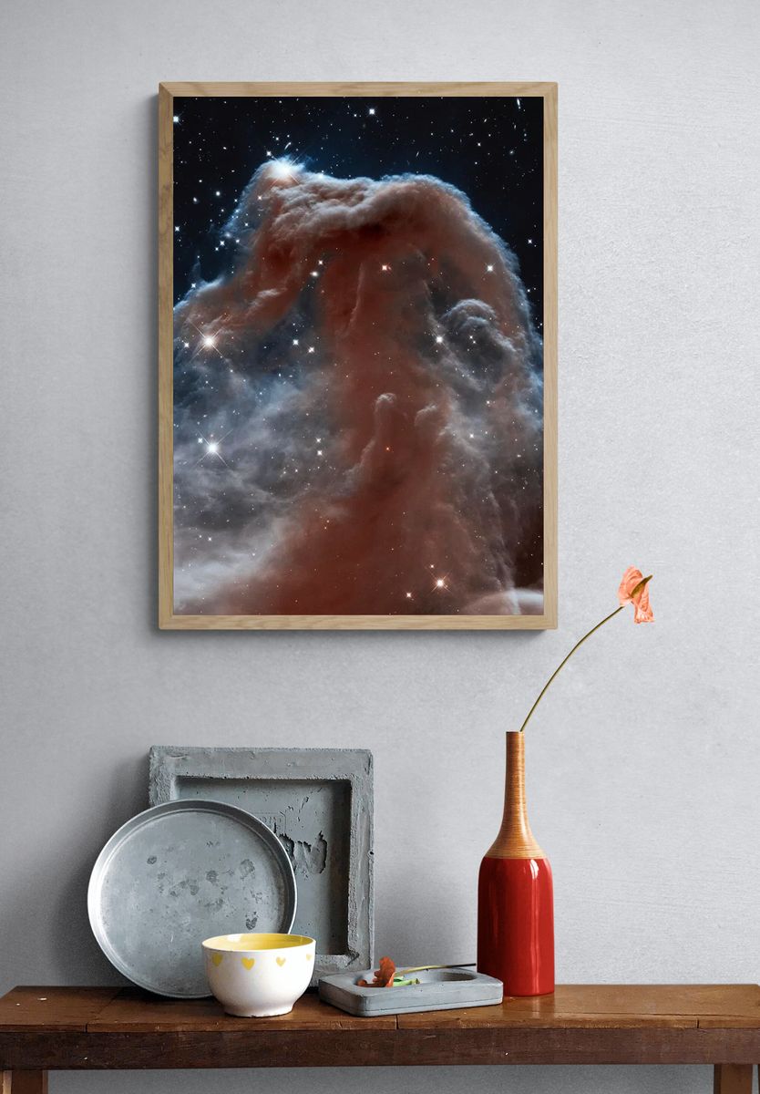 Backlit wisps along Horsehead Nebula's. — room view 3