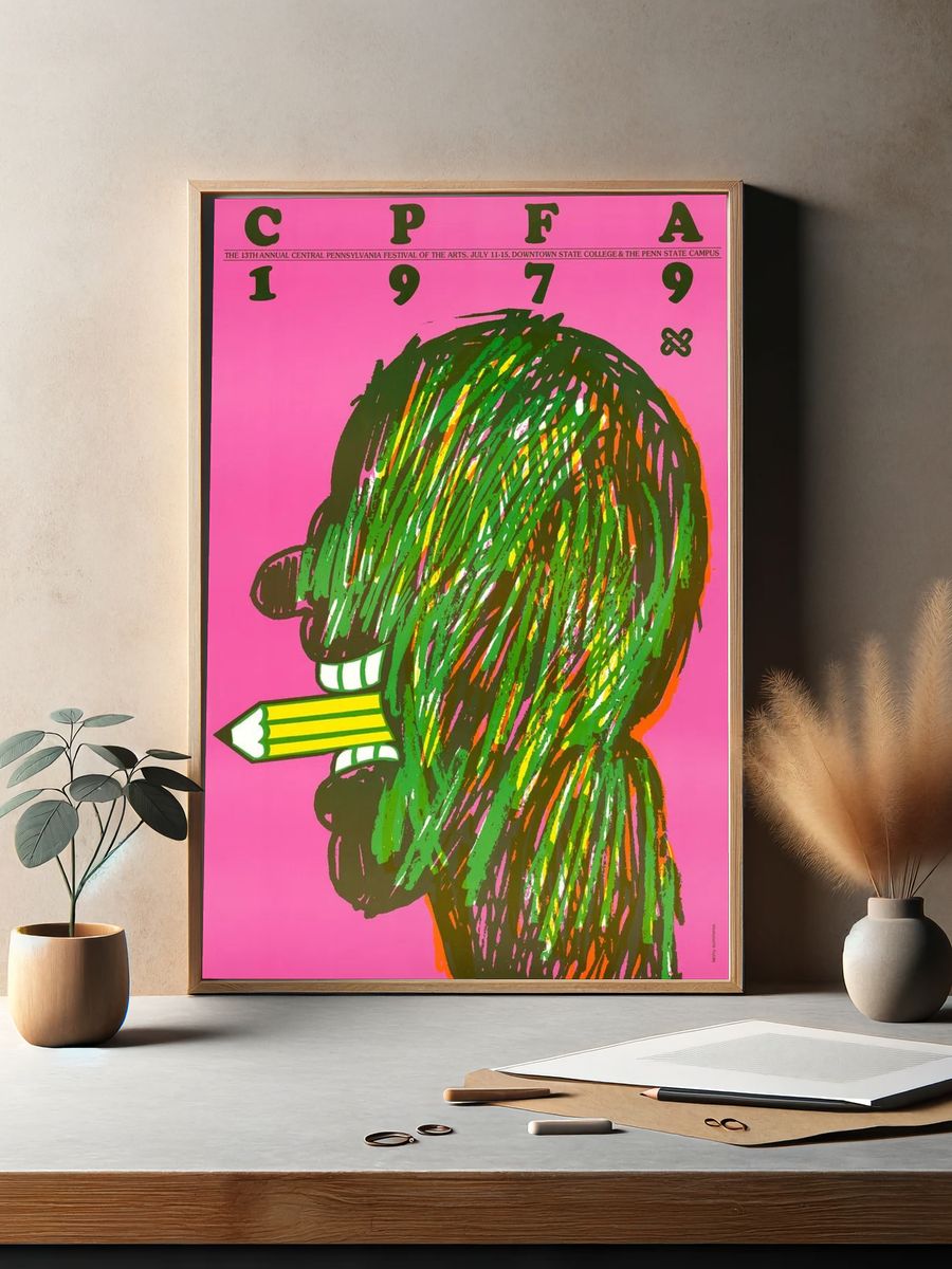 Central Pennsylvania Festival of the Arts 1979 Poster. — room view 2