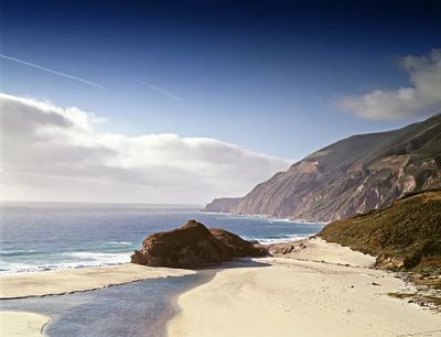 Coastal Landscape — Nature Print.