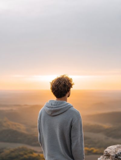 Contemplative Sunset — Photography Print. poster print