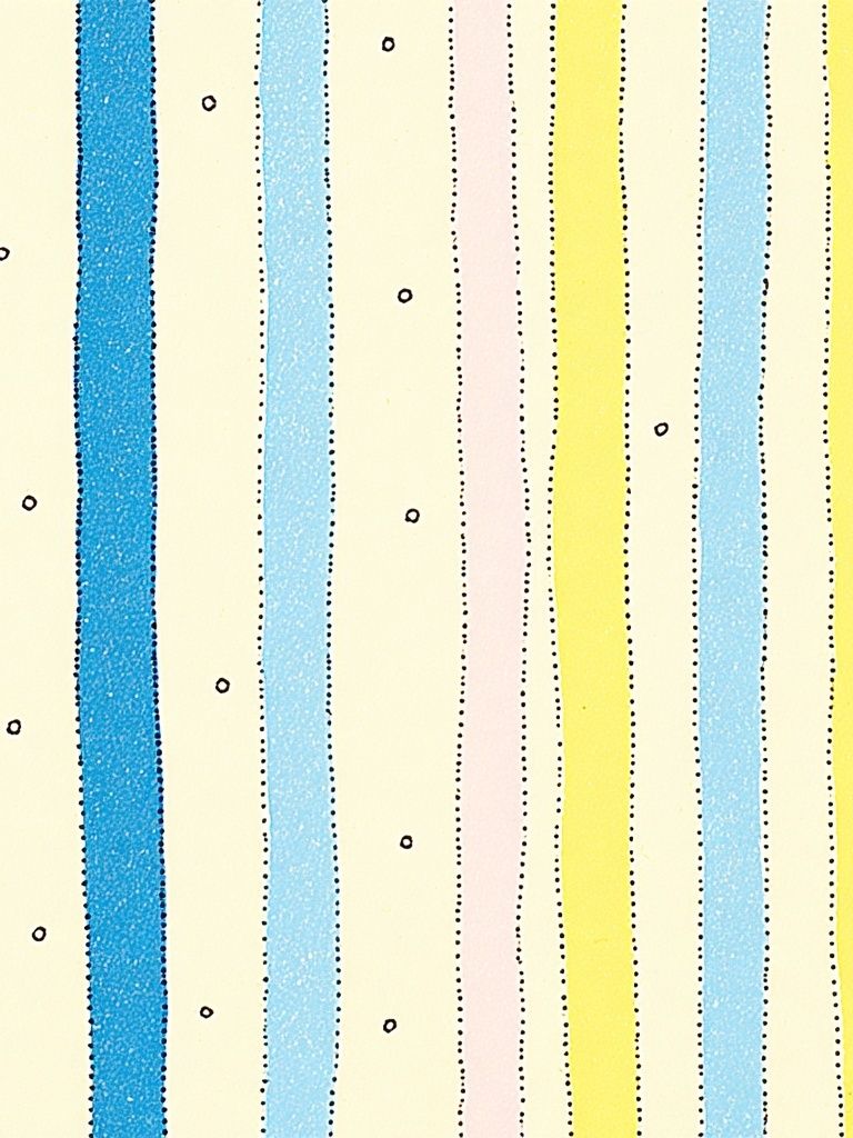 Colorful Striped Pattern Poster. poster detail