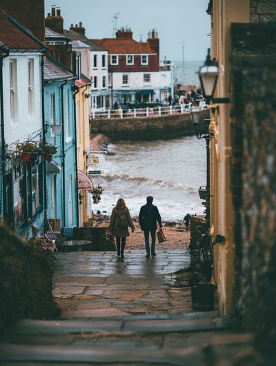 Coastal Stroll — Photography Print. poster print