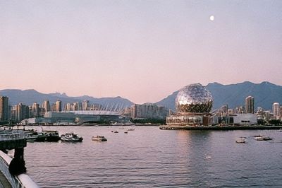 City Harbor at Dusk Photography Poster. poster print