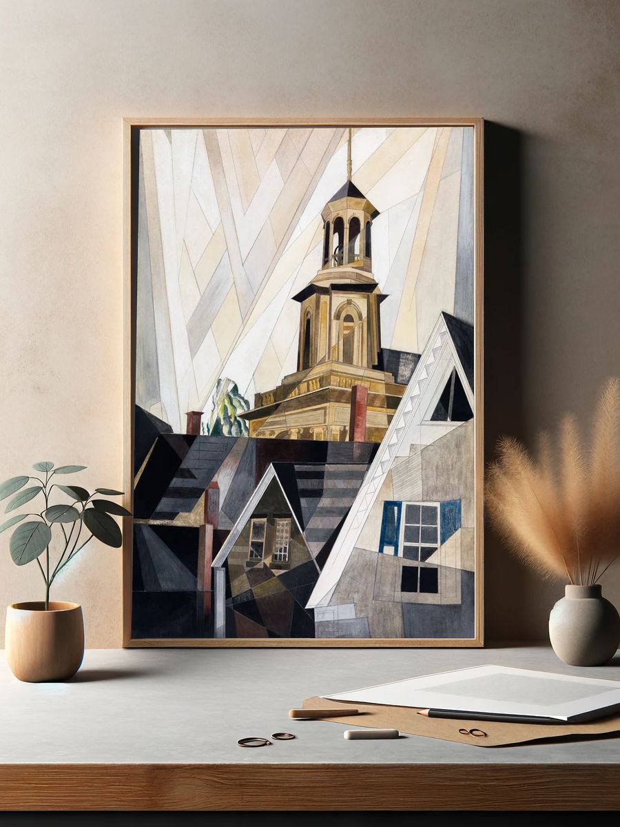 Sir Christopher Wren (1920) painting. — room view 2