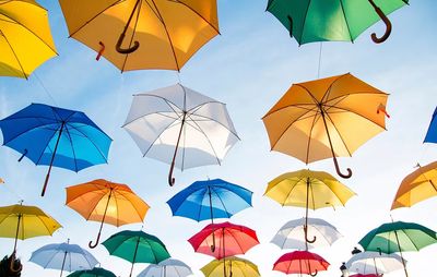 Colorful Umbrellas — Photography Print. poster