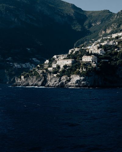 Coastal Village in Amalfi — Photography Print. poster print
