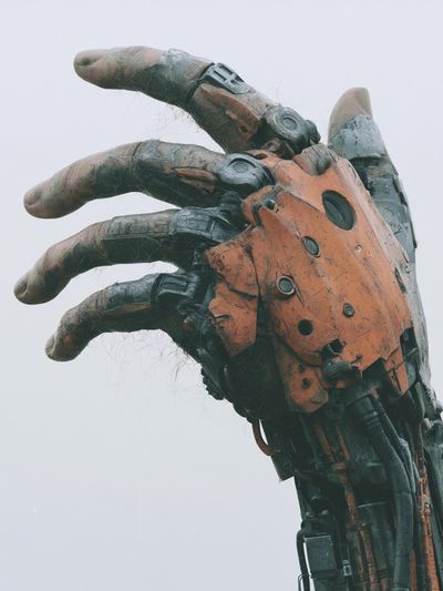 Cybernetic Hand Photography Poster.