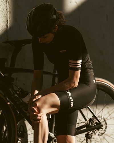Cyclist Recovery Portrait Print.