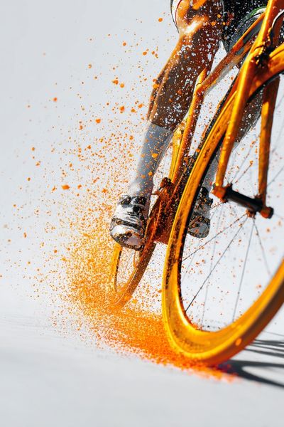 Dynamic Cycling Action Poster