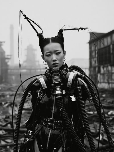 Cyberpunk Portrait — Photography Print.