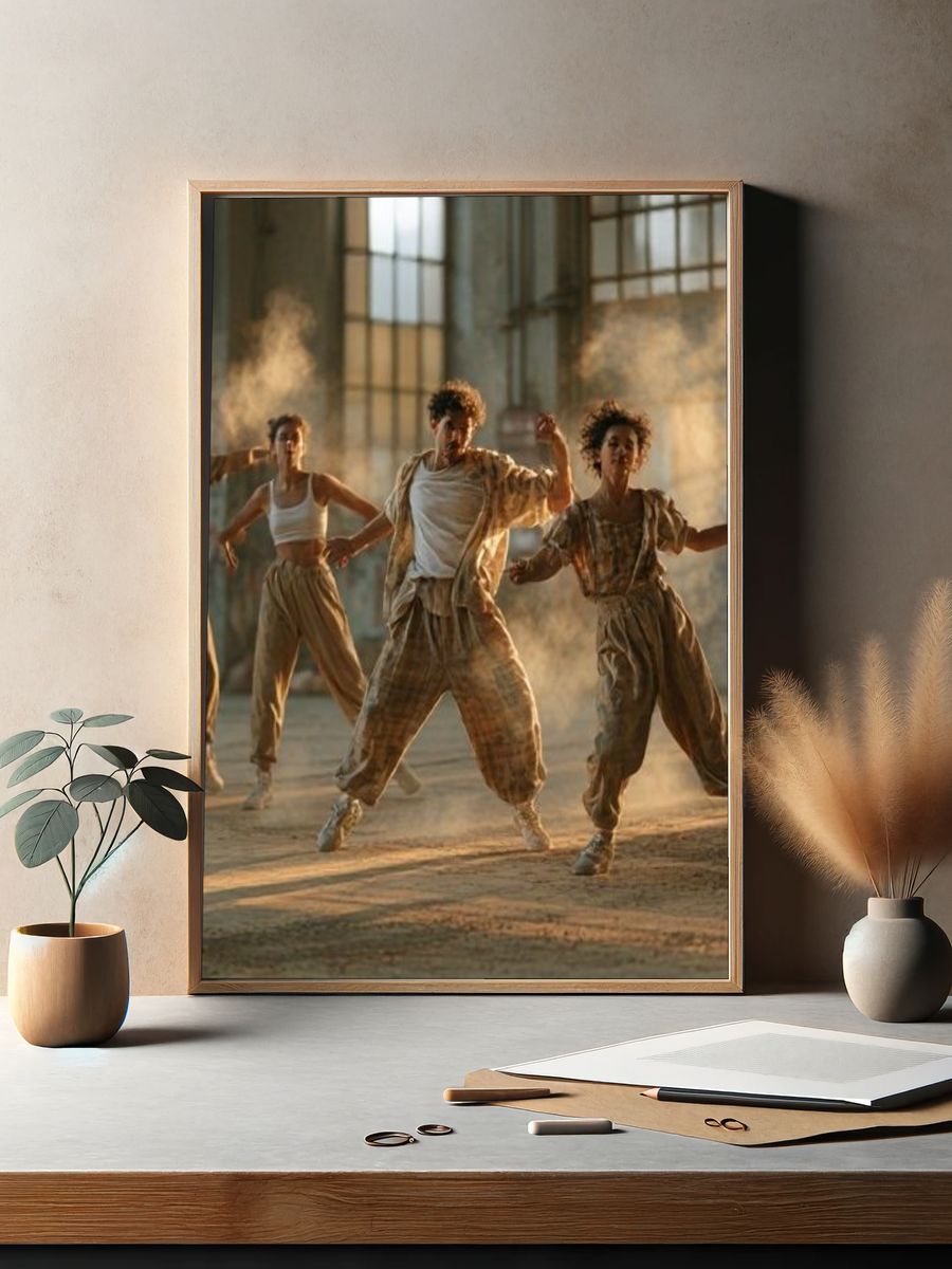 Contemporary Dance Studio Poster. — room view 2
