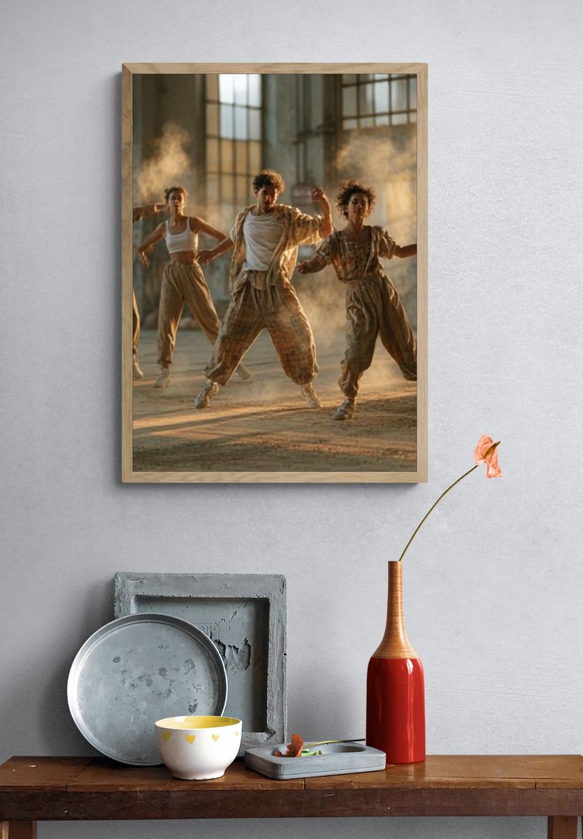 Contemporary Dance Studio Poster. — room view 3