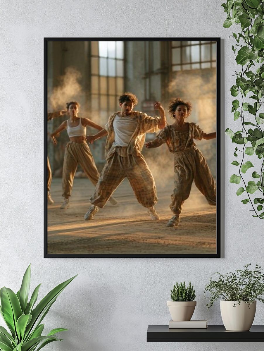 Contemporary Dance Studio Poster. — room view 4
