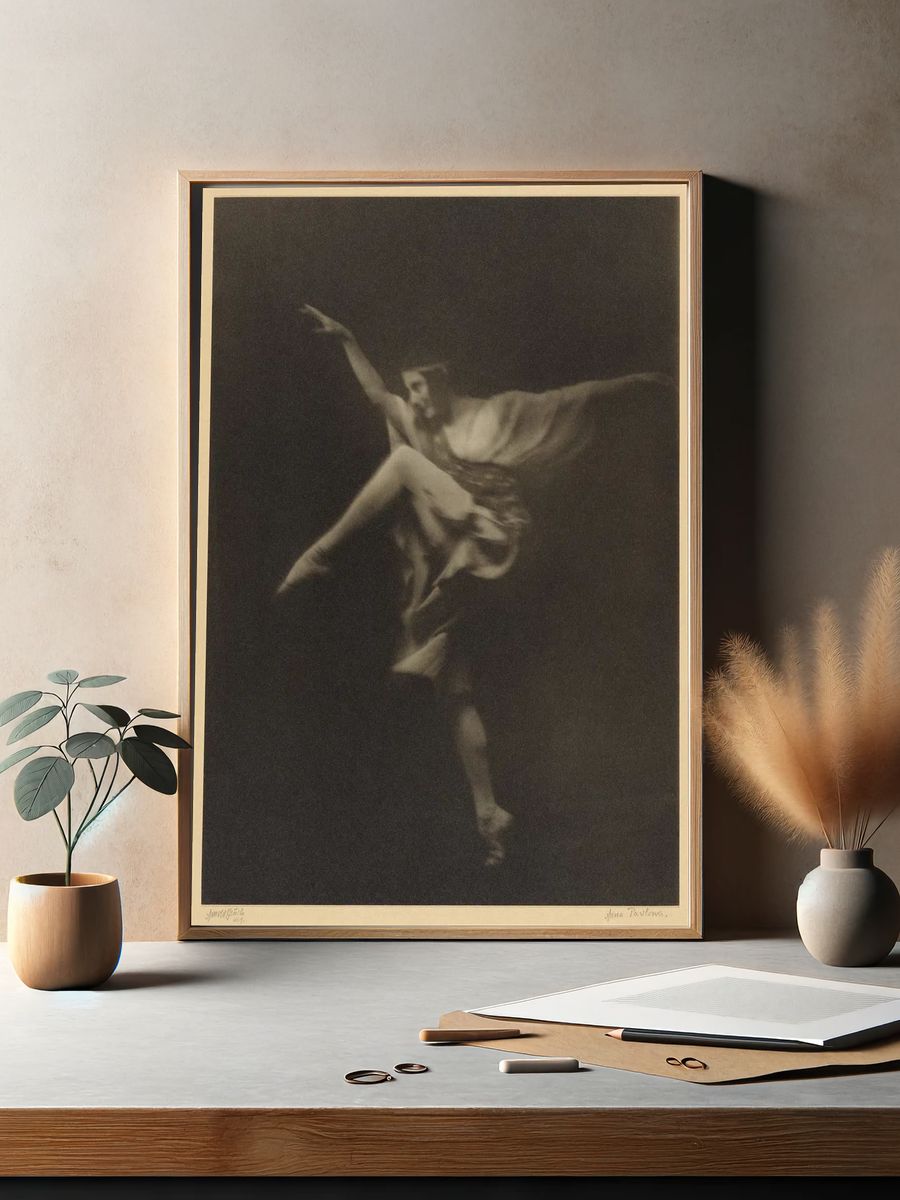 Dancer in Motion — Fine Art Print. — room view 2