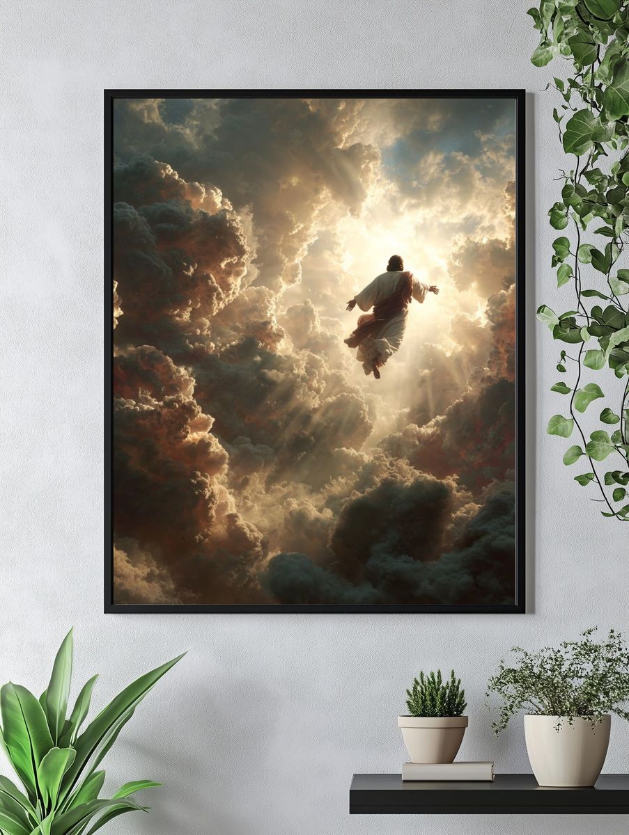 Divine Ascension — Fine Art Print. — room view 4