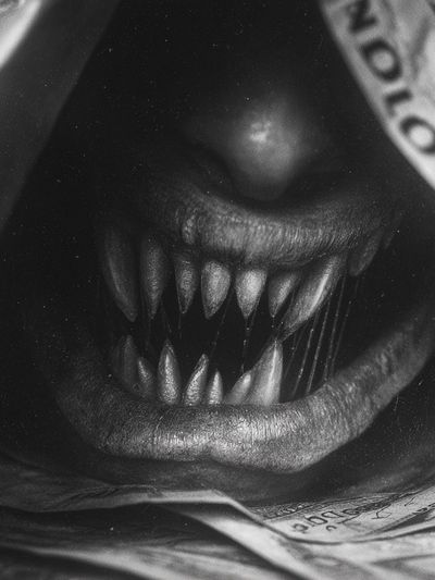 Dark Creature — Fine Art Print. poster