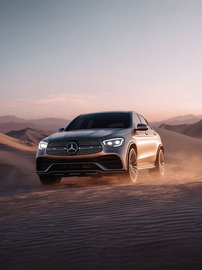 Desert SUV Drive Photography Poster.