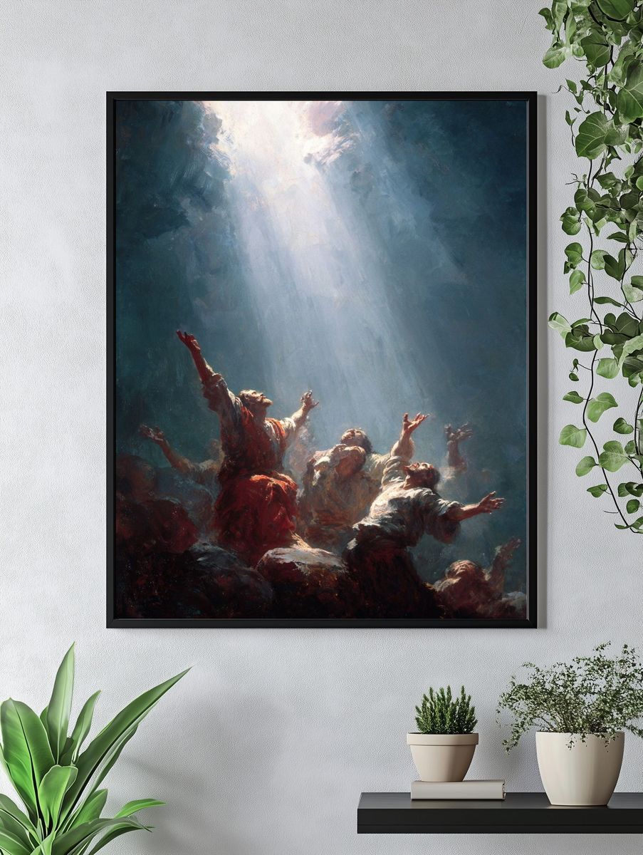 Divine Light — Fine Art Print. — room view 4