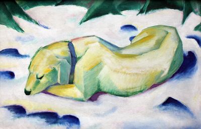 Sleeping Dog — Fine Art Print. poster print